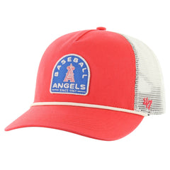 Los Angeles Angels '47 Cypress Trucker Hitch Adjustable Hat - Red - 47 brand on Sale