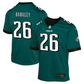Nike Saquon Barkley Philadelphia Eagles Youth Game Jersey Green