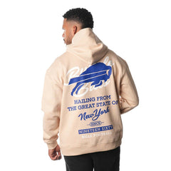Buffalo Bills The Wild Collective Unisex Fleece Pullover Hoodie Cream