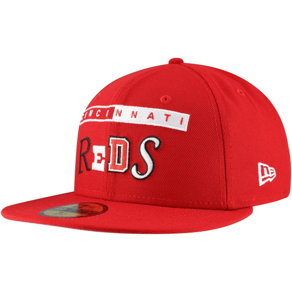 Cincinnati Reds New Era Ransom 59FIFTY Fitted Hat - Red - New Era Sale