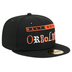 Baltimore Orioles New Era Ransom 59FIFTY Fitted Hat - Black - New Era Sale