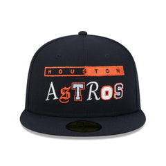 Houston Astros New Era Ransom 59FIFTY Fitted Hat - Navy - New Era Online
