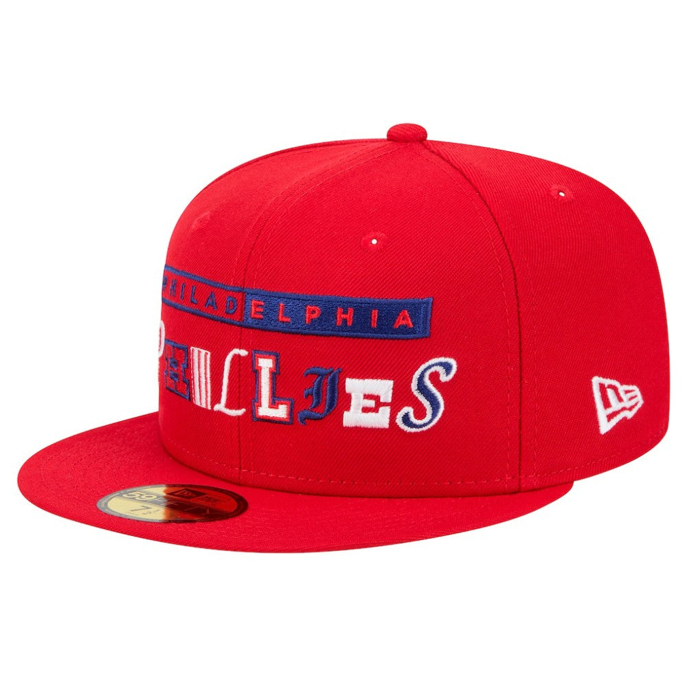 Philadelphia Phillies New Era Ransom 59FIFTY Fitted Hat - Red - New Era on Sale