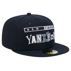 New York Yankees New Era Ransom 59FIFTY Fitted Hat - Navy - New Era Discount