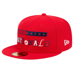 Washington Nationals New Era Ransom 59FIFTY Fitted Hat - Red - New Era Lifestyle