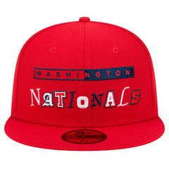 Washington Nationals New Era Ransom 59FIFTY Fitted Hat - Red - New Era Lifestyle