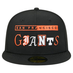 San Francisco Giants New Era Ransom 59FIFTY Fitted Hat - Black - New Era Lifestyle