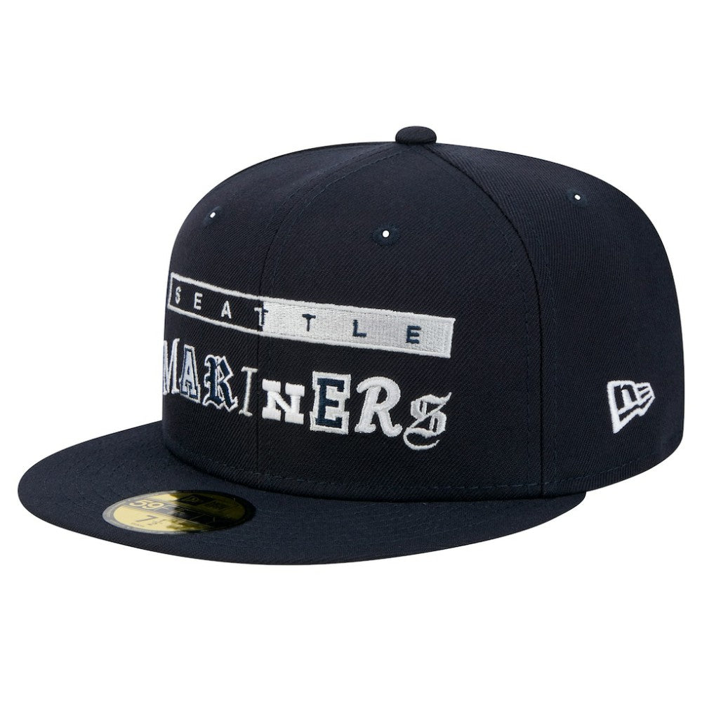Seattle Mariners New Era Ransom 59FIFTY Fitted Hat - Navy - New Era Sale