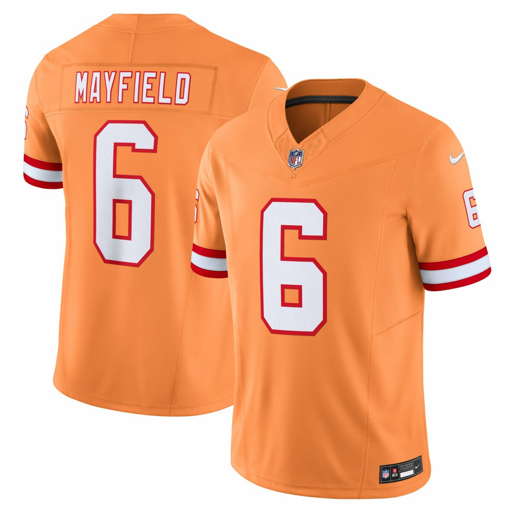 Nike Baker Mayfield Tampa Bay Buccaneers 2nd Alternate Vapor F.U.S.E. Limited Jersey Orange