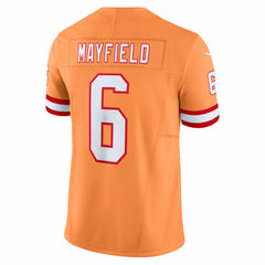 Nike Baker Mayfield Tampa Bay Buccaneers 2nd Alternate Vapor F.U.S.E. Limited Jersey Orange