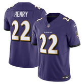 Nike Derrick Henry Baltimore Ravens Vapor F.U.S.E. Limited Jersey Purple