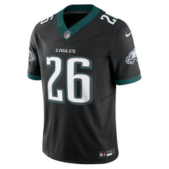 Nike Saquon Barkley Philadelphia Eagles Vapor F.U.S.E. Limited Jersey Black