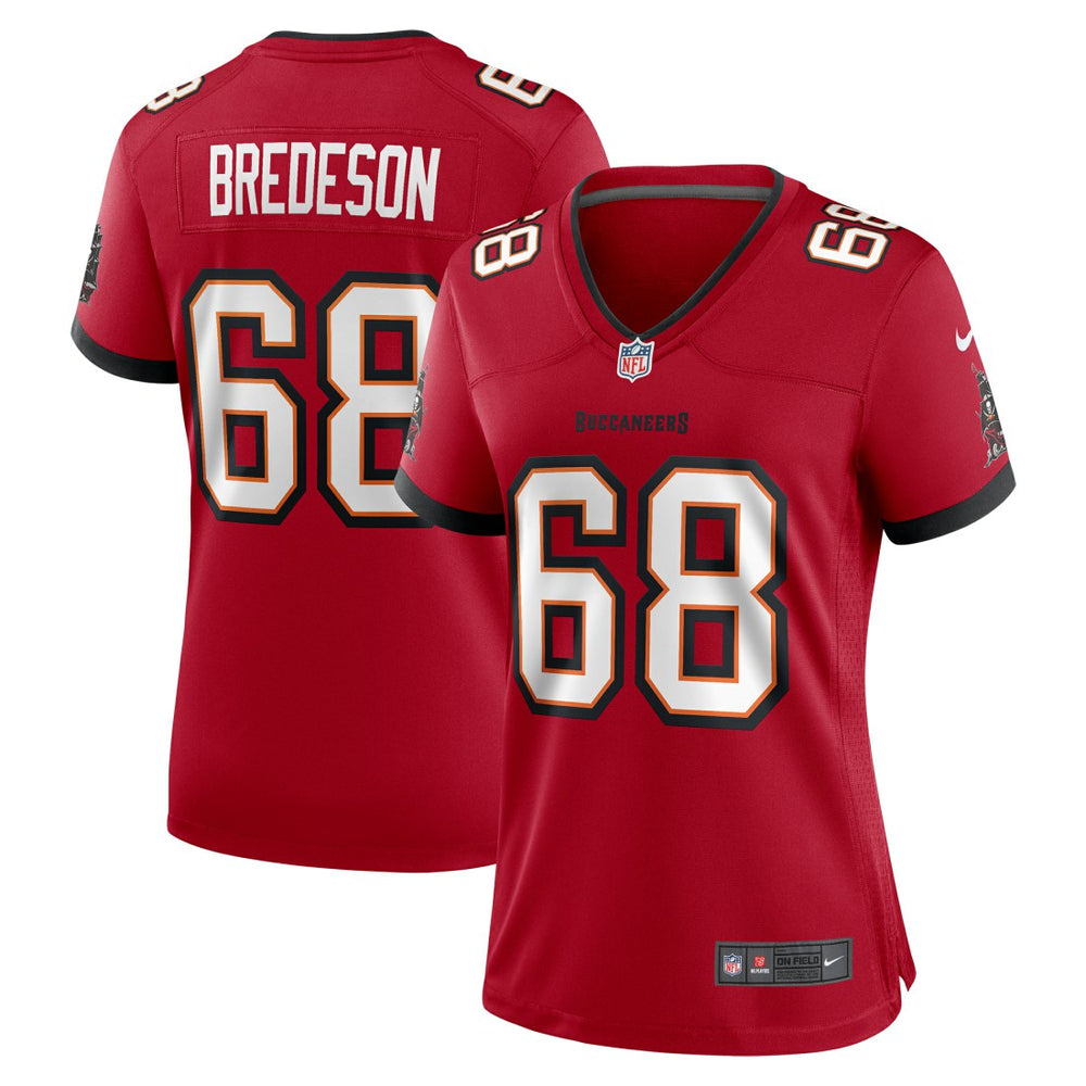 Nike Ben Bredeson Tampa Bay Buccaneers Women's Game Jersey Red