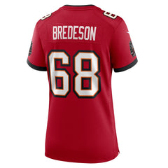 Nike Ben Bredeson Tampa Bay Buccaneers Women's Game Jersey Red