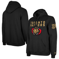 Toronto Raptors 2024/25 City Edition Chenille Heavyweight Pullover Hoodie Black | New Era online