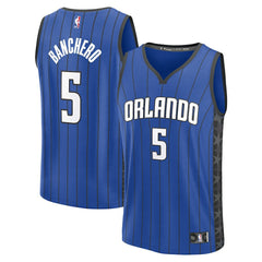 Paolo Banchero Orlando Magic Fast Break Replica Player Jersey Statement Edition Blue | Fanatics Lifestyle