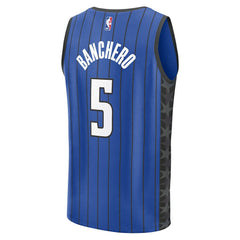 Paolo Banchero Orlando Magic Fast Break Replica Player Jersey Statement Edition Blue | Fanatics Lifestyle