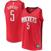 Fred VanVleet Houston Rockets Youth Fast Break Replica Player Jersey Icon Edition Red | Fanatics US