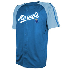 Kansas City Royals Stitches Team Raglan Jersey - Royal - MLB on Sale