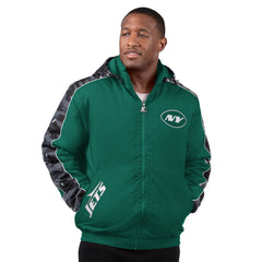 New York Jets Starter Thursday Night Gridiron Full-Zip Jacket Green