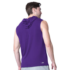 Minnesota Vikings MSX by Michael Strahan Action Sleeveless Pullover Hoodie Purple