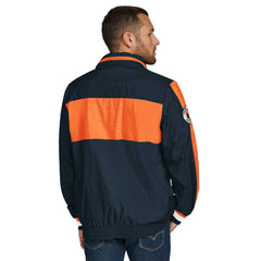 Chicago Bears Tommy Hilfiger Gael Lightweight Half-Zip Pullover Hoodie Jacket Navy