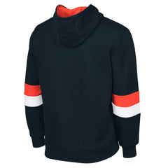 Houston Texans G-III Sports by Carl Banks Adaptive Faceoff Pullover Hoodie Navy/Red