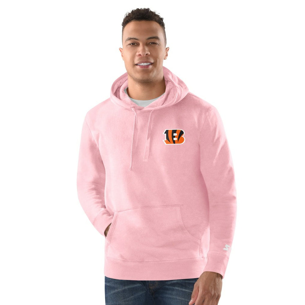 Cincinnati Bengals Margaritaville Time Flies Garment Dyed Pullover Hoodie Orange