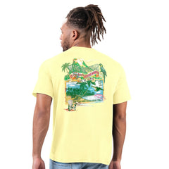 New Orleans Saints Margaritaville Time Flies T-Shirt Gold