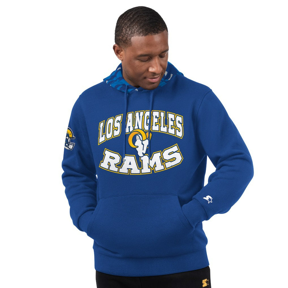 Los Angeles Rams Starter Thursday Night Gridiron Pullover Hoodie Royal
