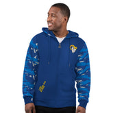 Los Angeles Rams Starter Thursday Night Gridiron Full-Zip Hoodie Royal
