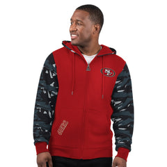San Francisco 49ers Starter Thursday Night Gridiron Full-Zip Hoodie Scarlet