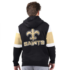 New Orleans Saints Starter Extreme Full-Zip Hoodie Black
