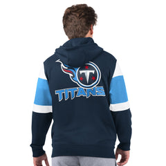 Tennessee Titans Starter Extreme Full-Zip Hoodie Navy