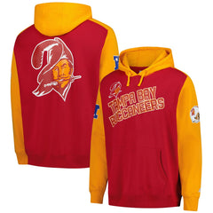 Tampa Bay Buccaneers Starter Extreme Vintage Logo Pullover Hoodie Orange