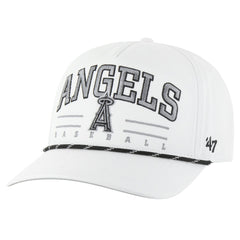 Los Angeles Angels '47 Roscoe Speckle Hitch Adjustable Hat - White - 47 brand Lifestyle