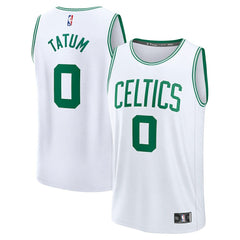 Jayson Tatum Boston Celtics Fast Break Replica Player Jersey Association Edition White | Fanatics US