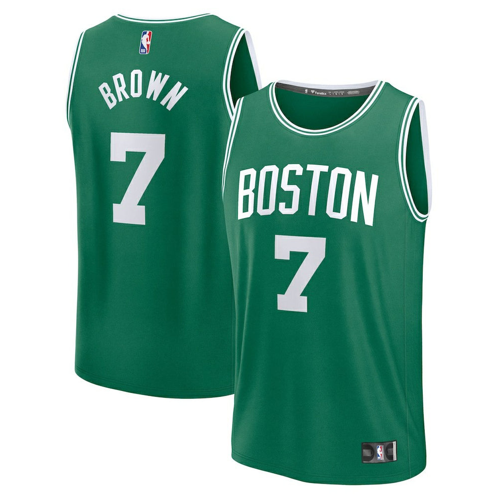 Jaylen Brown Boston Celtics Fast Break Replica Player Jersey Icon Edition Kelly Green | Fanatics for sale