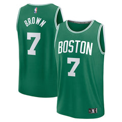 Jaylen Brown Boston Celtics Youth Fast Break Replica Player Jersey Icon Edition Kelly Green | Fanatics Lifestyle