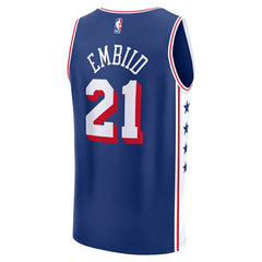 Joel Embiid Philadelphia 76ers Youth Fast Break Replica Player Jersey Icon Edition Royal | Fanatics Near Me