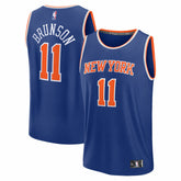 Jalen Brunson New York Knicks Youth Fast Break Replica Player Jersey Icon Edition Blue | Fanatics Near Me