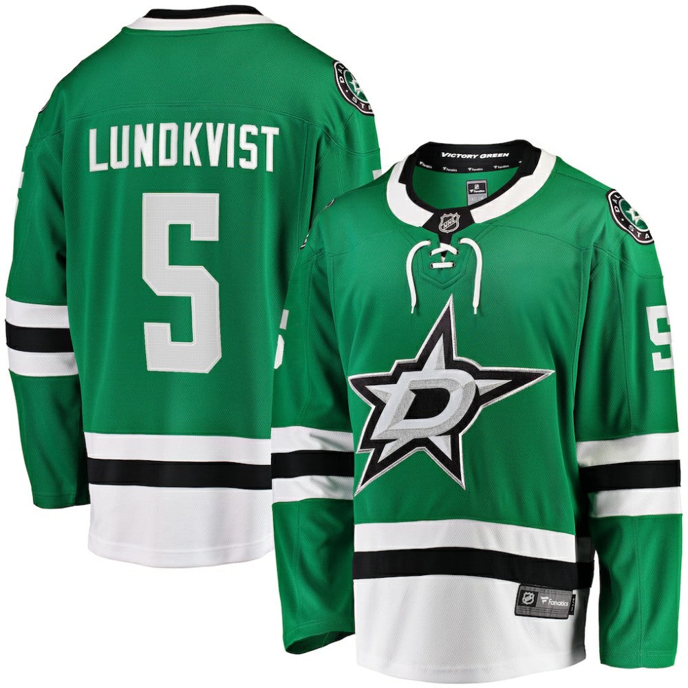 Nils Lundkvist Dallas Stars Fanatics Home Premier Breakaway Player Jersey - Kelly Green - NHL 201452146
