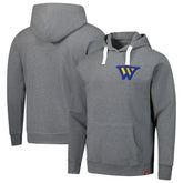 Golden State Warriors Sportiqe Unisex Varsity Collection Blake Pullover Hoodie Heather Gray