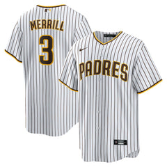 Jackson Merrill San Diego Padres Nike Home Replica Jersey - White - Nike Sale