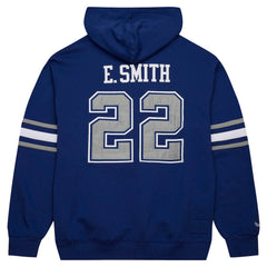 Mitchell & Ness Emmitt Smith Dallas Cowboys Retired Player Name & Number Pullover Hoodie Navy