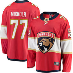 Niko Mikkola Florida Panthers Fanatics Premier Breakaway Player Jersey - Red - NHL 201454757