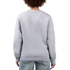 Philadelphia Eagles G-III 4Her by Carl Banks Women's Football Logo Graphic Fleece Tri-Blend Pullover Sweatshirt Heather Gray