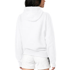 Kansas City Chiefs G-III 4Her by Carl Banks Women's Football Logo Fleece Tri-Blend Pullover Hoodie White