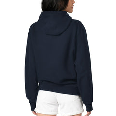 Chicago Bears G-III 4Her by Carl Banks Women's Football Logo Fleece Tri-Blend Pullover Hoodie Navy