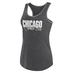 Chicago White Sox Profile Women's Plus Size Racerback Tank Top - Black - MLB on Sale
